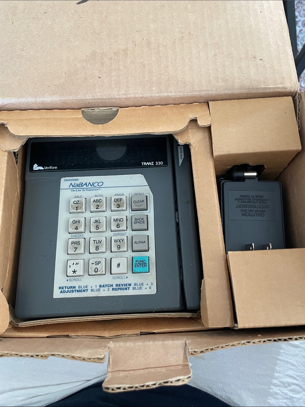 VeriFone Tranz 330 Payment Terminal - Dark Gray